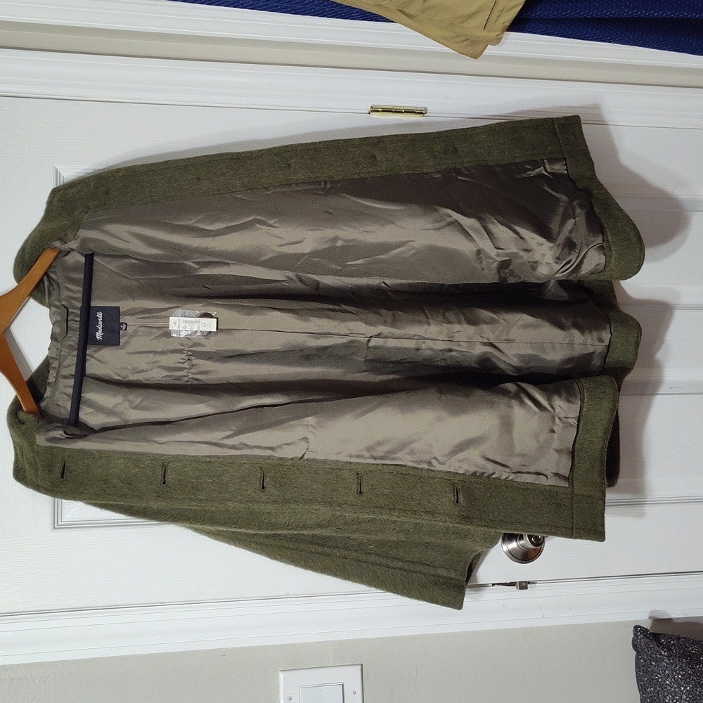Madewell Hemford Poncho Mohair Coat - Picture 11 of 12